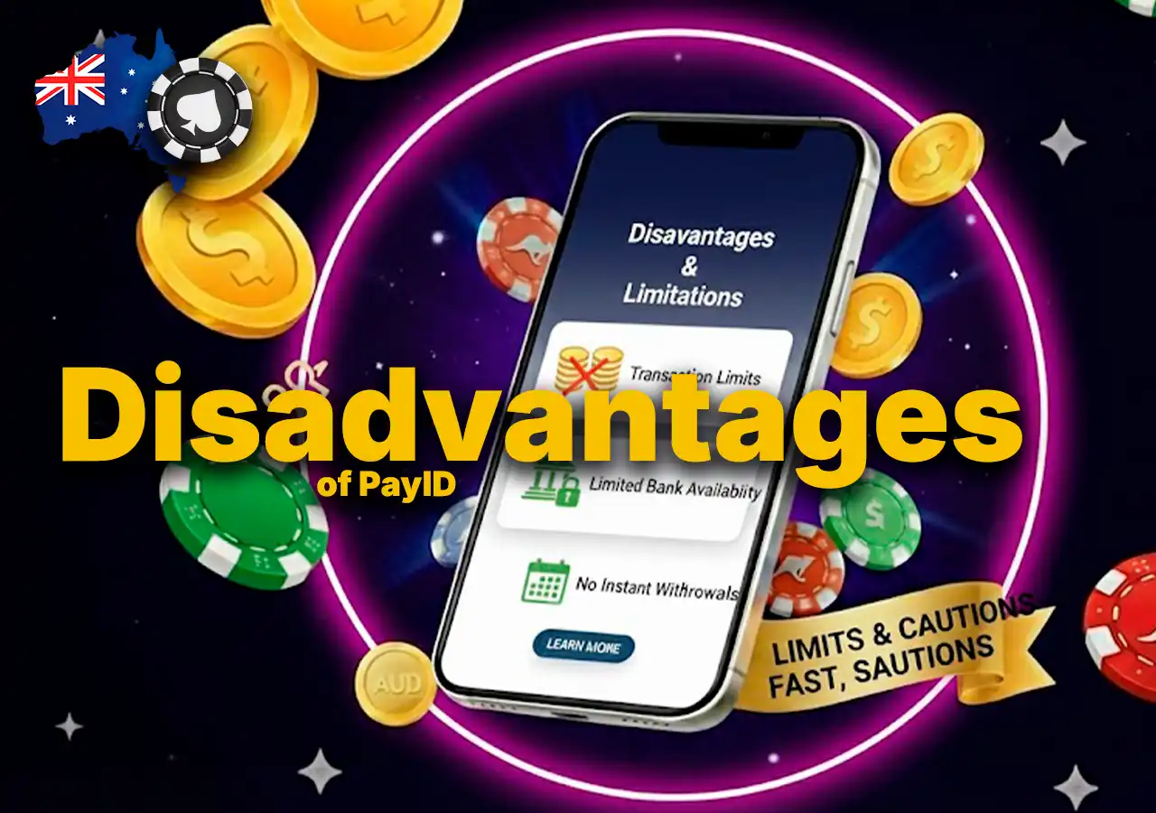 PayID disadvantages and limitations for casino players