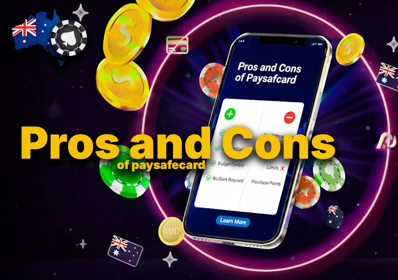 Pros and cons of using Paysafecard for gambling