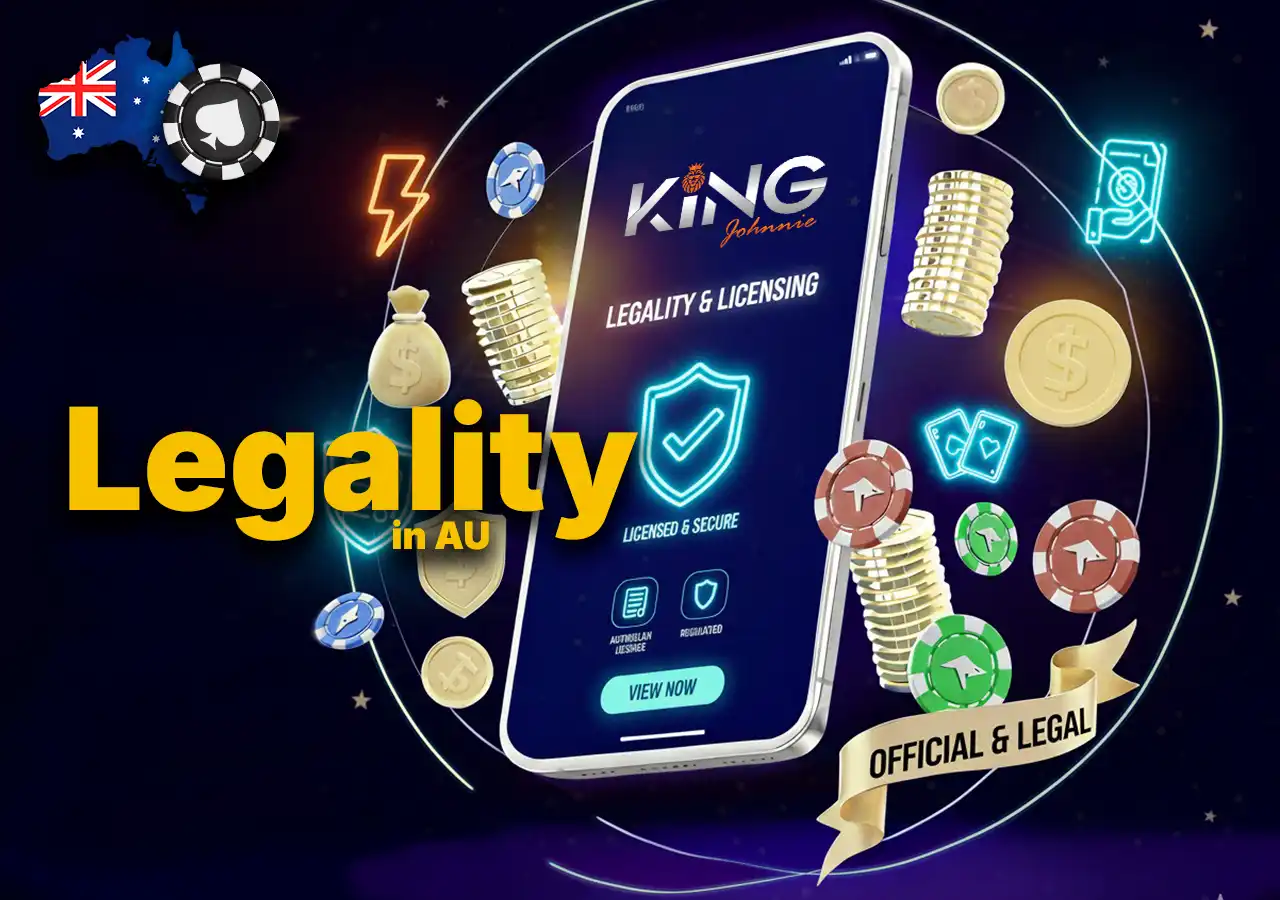 Legality and Licensing in Australia for King Johnnie Casino